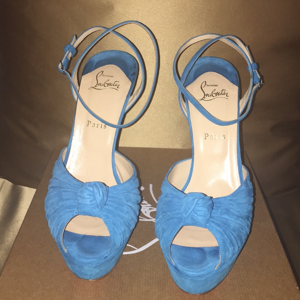 Christian Louboutin Greissimo Mule 140 Suede